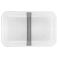 Zwilling | Plastic Divided Meal Prep Container | Large Flat