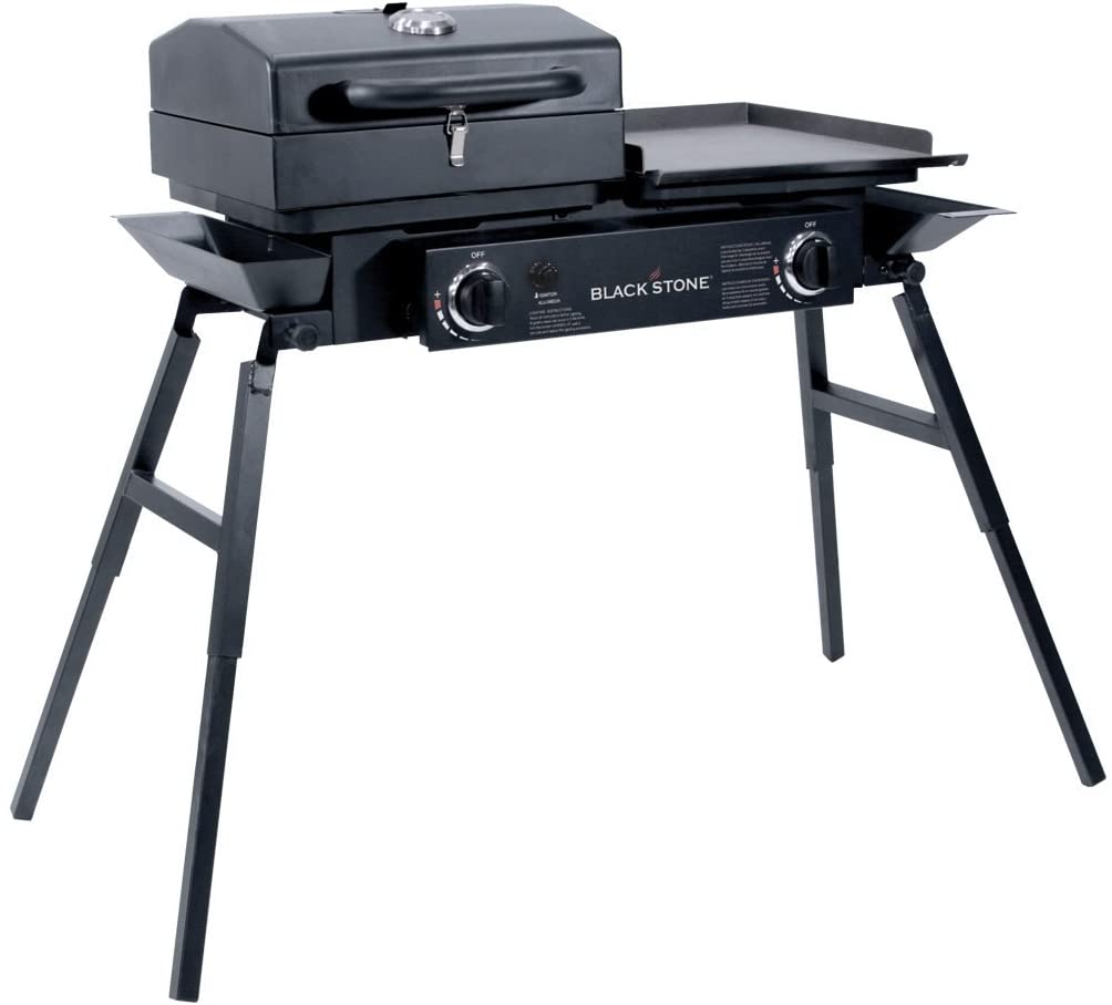 Blackstone 1555 Tailgator Combo GAS Grill and Griddle