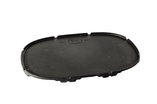 PKGO Cast Iron Griddle Portable Kitchen 12" Griddle for the PKGO
