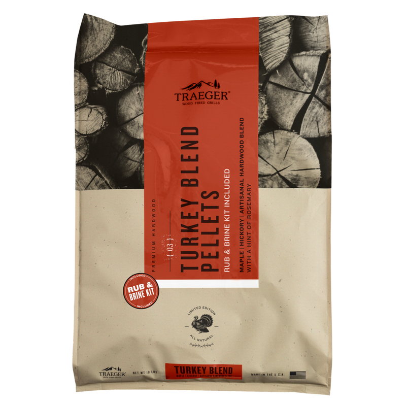 Traeger | Turkey W/ Rub & Brine Kit | Pellets
