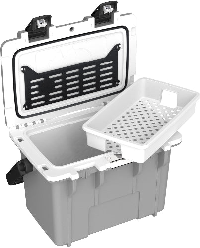 Pelican | 14QT Personal Cooler | Cement/White
