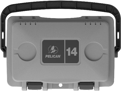 Pelican | 14QT Personal Cooler | Cement/White