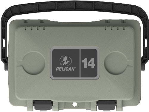 Pelican | 14QT Personal Cooler  | Sage/Gray
