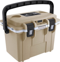 Pelican | 14QT Personal Cooler | Tan/White