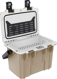 Pelican | 14QT Personal Cooler | Tan/White