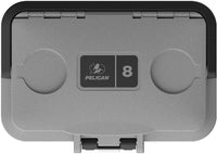 Pelican | 8QT Personal Cooler | Cement/White
