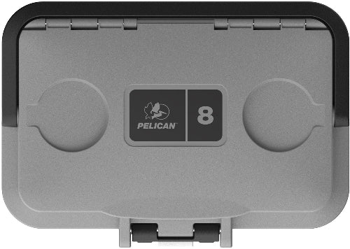 Pelican | 8QT Personal Cooler | Cement/White