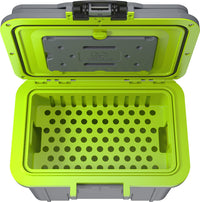 Pelican 8qt Cooler Gray/Green
