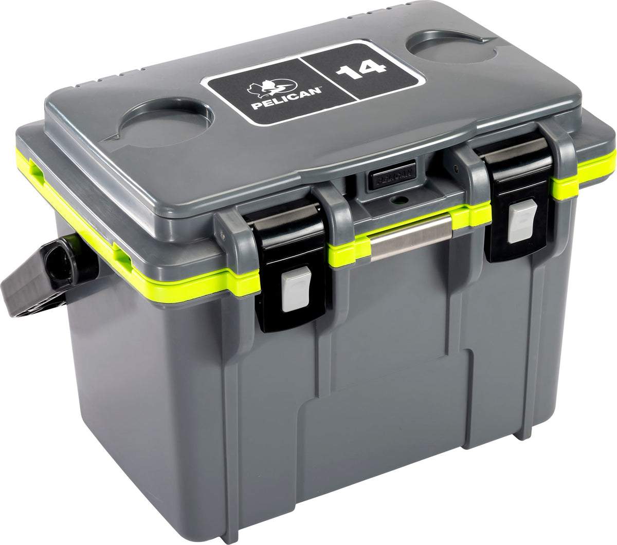 Pelican | 14QT Personal Cooler | Dark Gray/Green