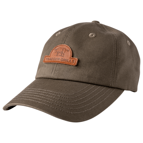 Traeger | Leather Patch Cow Hat