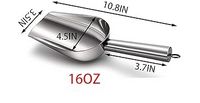 16oz Pellet Scoop
