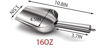 16oz Pellet Scoop