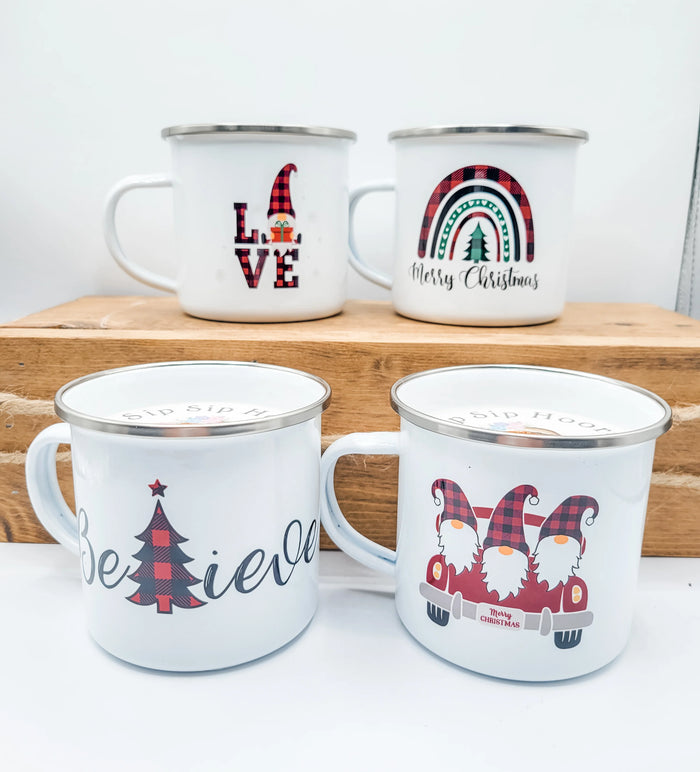 Candles Camp Mug - Under the Mistletoe