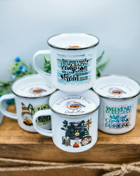 Candles Camp Mug - Birchwood Pine