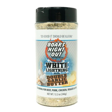 Boars Night Out | White Lightning Double Garlic Butter