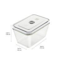 3pc Vacuum Box Set - Grey- Glass S/M/L