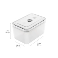 3pc Vacuum Box Set - Grey- Plastic S/M/L