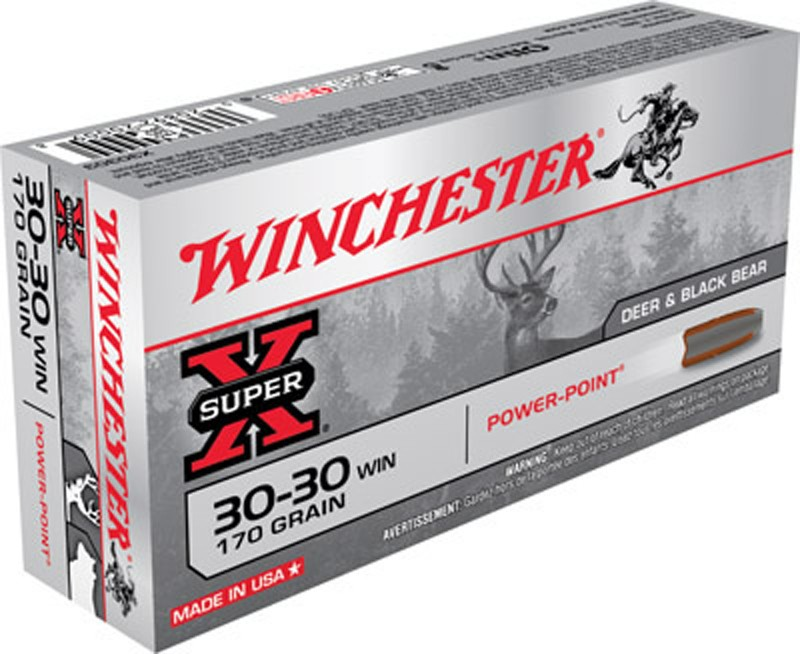 AM 109-477 Winchester CF Ammo 30-30 Win 170 gr. Power-Point®