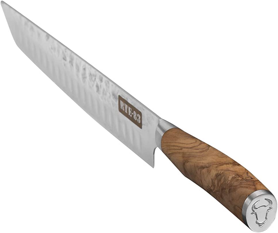 ROUTE83 BRISKET KNIFE 10" OLIVE KNIFE