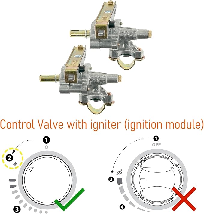 Blackstone Burner Control Valve