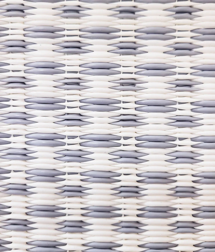 MAD MATS 6x9 Basic Grey/White