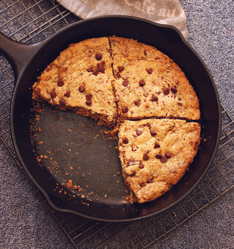 Skillet Chocolate Chip Cookie