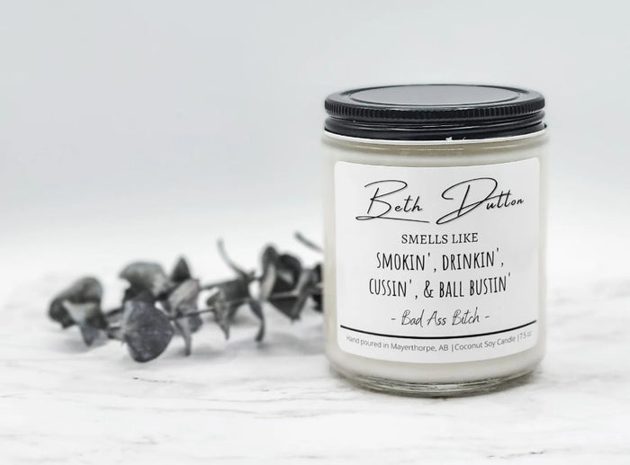 Beth Dutton Candle
