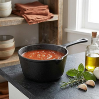 Cast Iron Saucepan