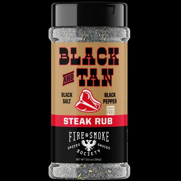 Fire & Smoke Black & Tan