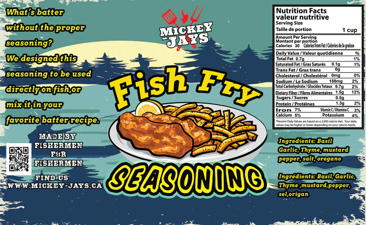 Mickey-Jays Fish Fry Seasoning