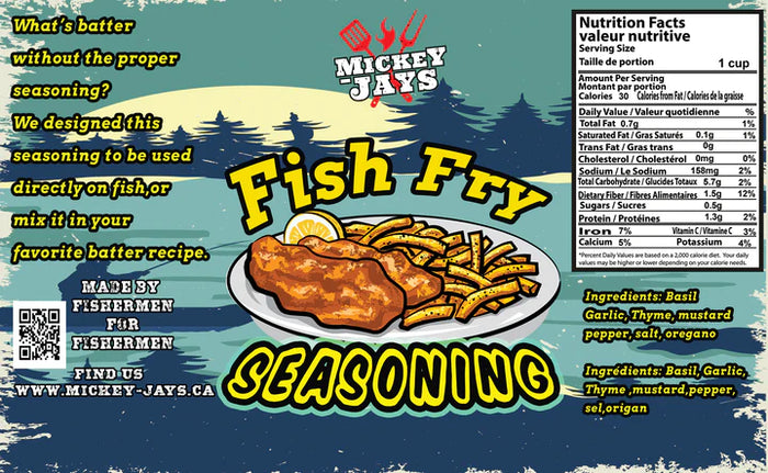 Mickey-Jays Fish Fry Seasoning