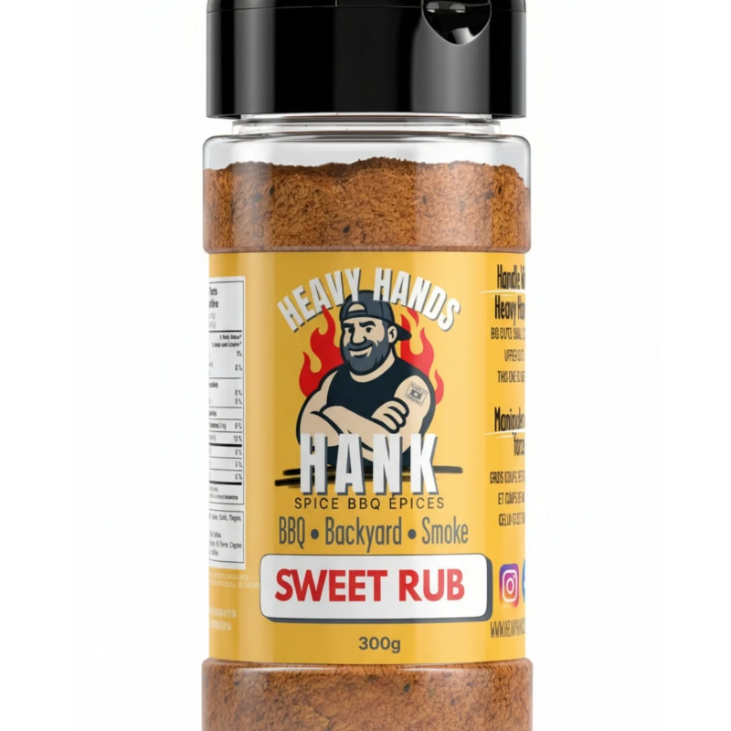 Heavy Hands Hank BBQ Sweet Rub