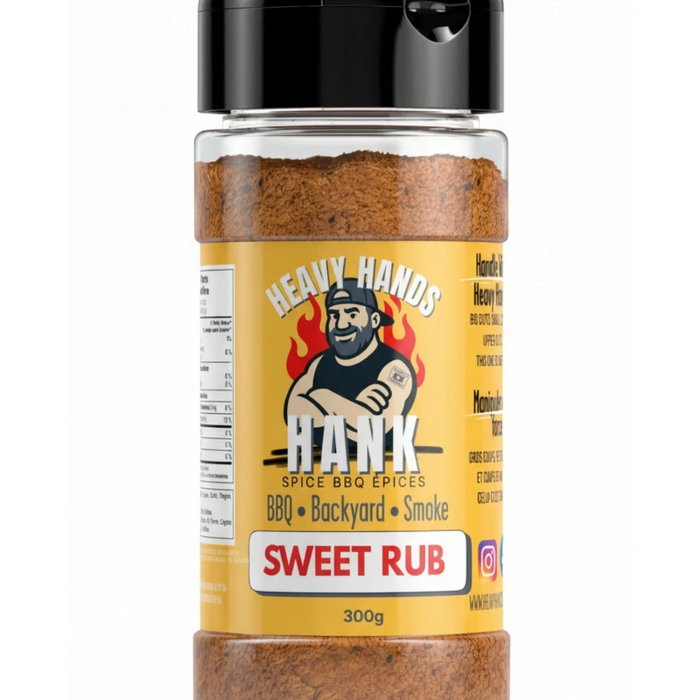 Heavy Hands Hank BBQ Sweet Rub