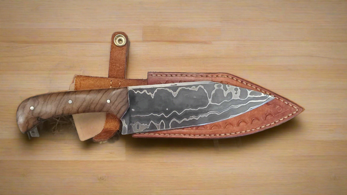 Locally Made Knife With Sheath