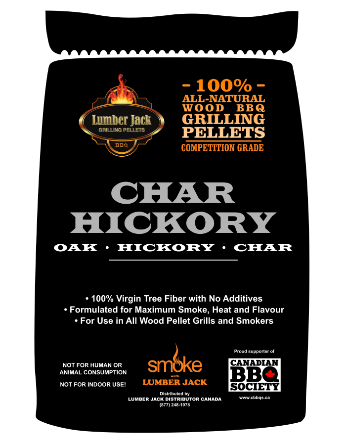 Lumberjack Charcoal & Hickory Pellet Blend