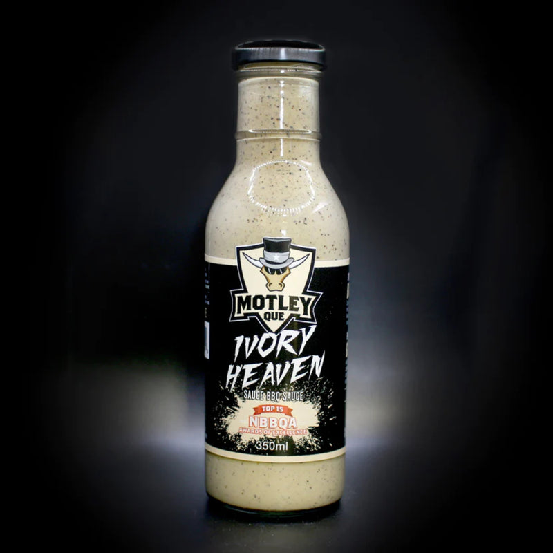 MOTLEY QUE Ivory Heaven BBQ Sauce