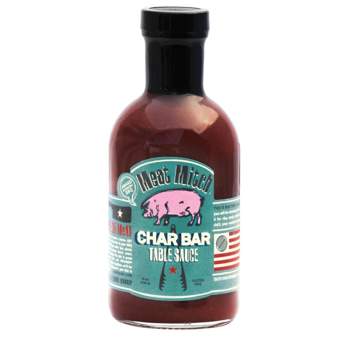 Meat Mitch Char Bar Table Sauce