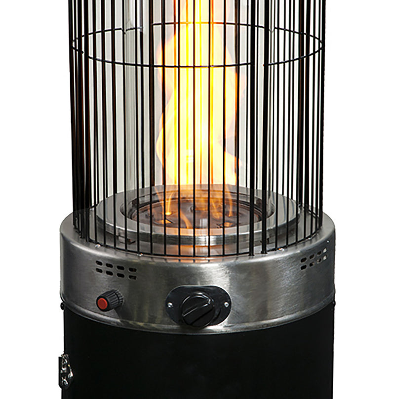 Open Box Venturi Spiral Flame Heater