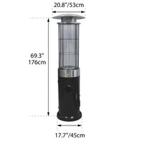 Open Box Venturi Spiral Flame Heater