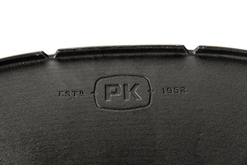 PKGO Cast Iron Griddle Portable Kitchen 12" Griddle for the PKGO