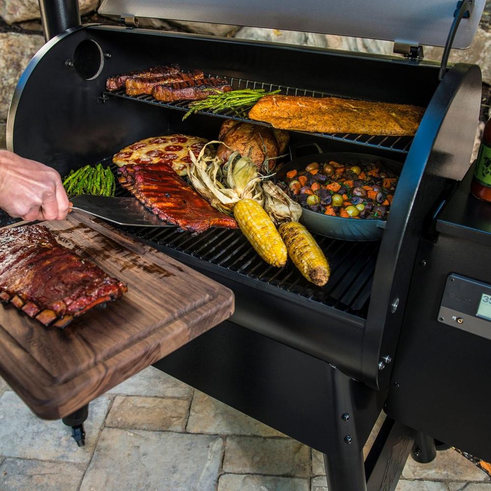 Traeger Pro 575 Grill Oak and Iron Outdoor