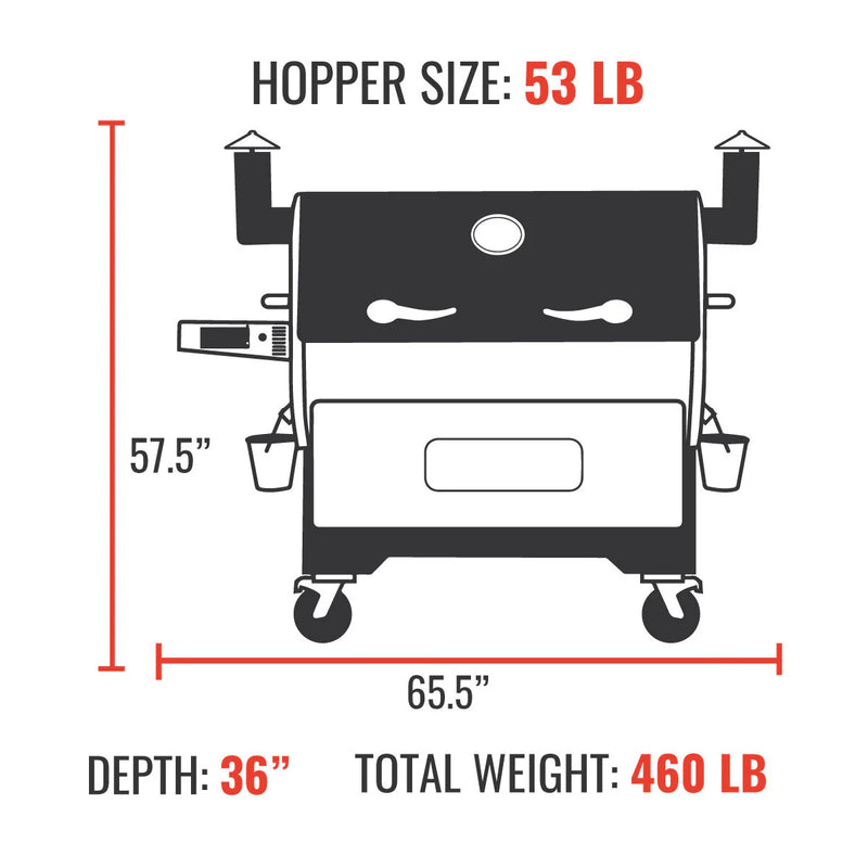 Recteq BFG Hopper Size