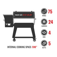 Recteq Deck Boss Cooking Space