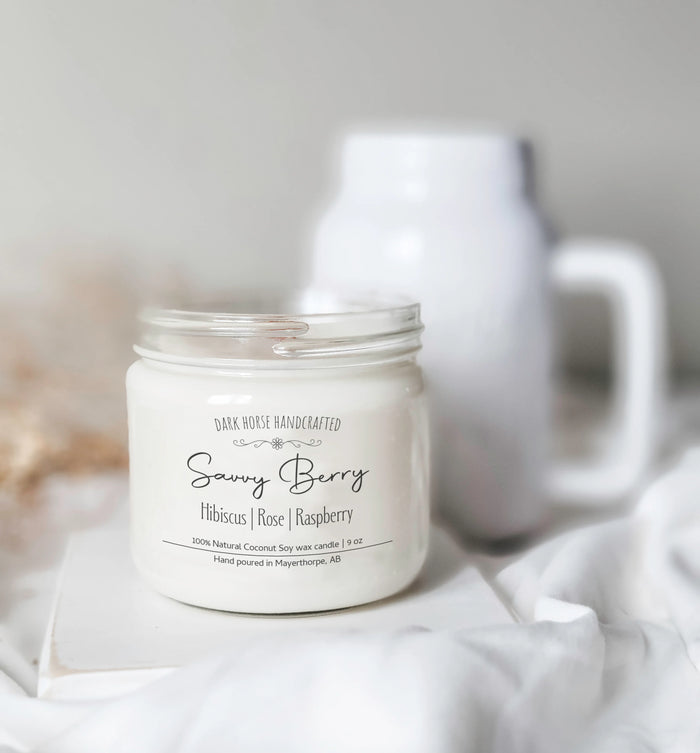 Dark Horse Hand Crafted Savvy Berry Candle