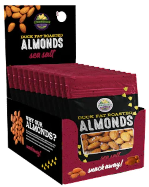 Duck Fat Roasted Almonds