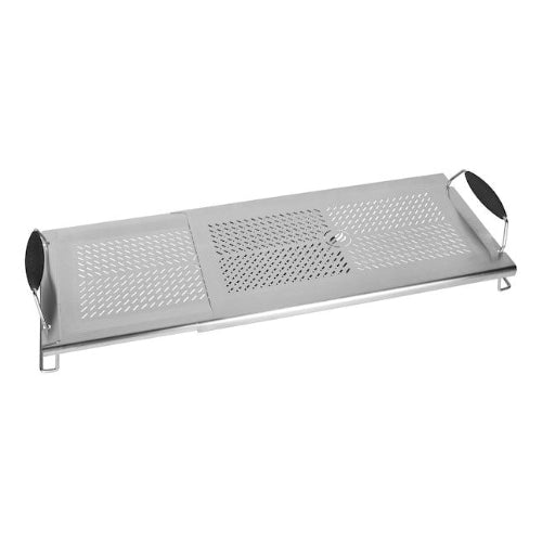 Blackstone | SS Adjustable Warming Rack – Oak and Iron Outdoor