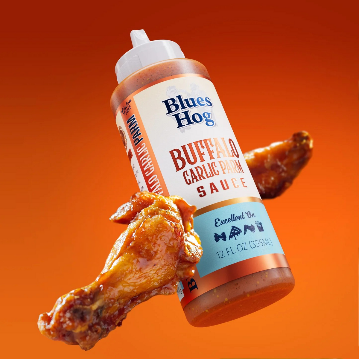 Blue's Hog | Buffalo Garlic Parm Sauce 12oz