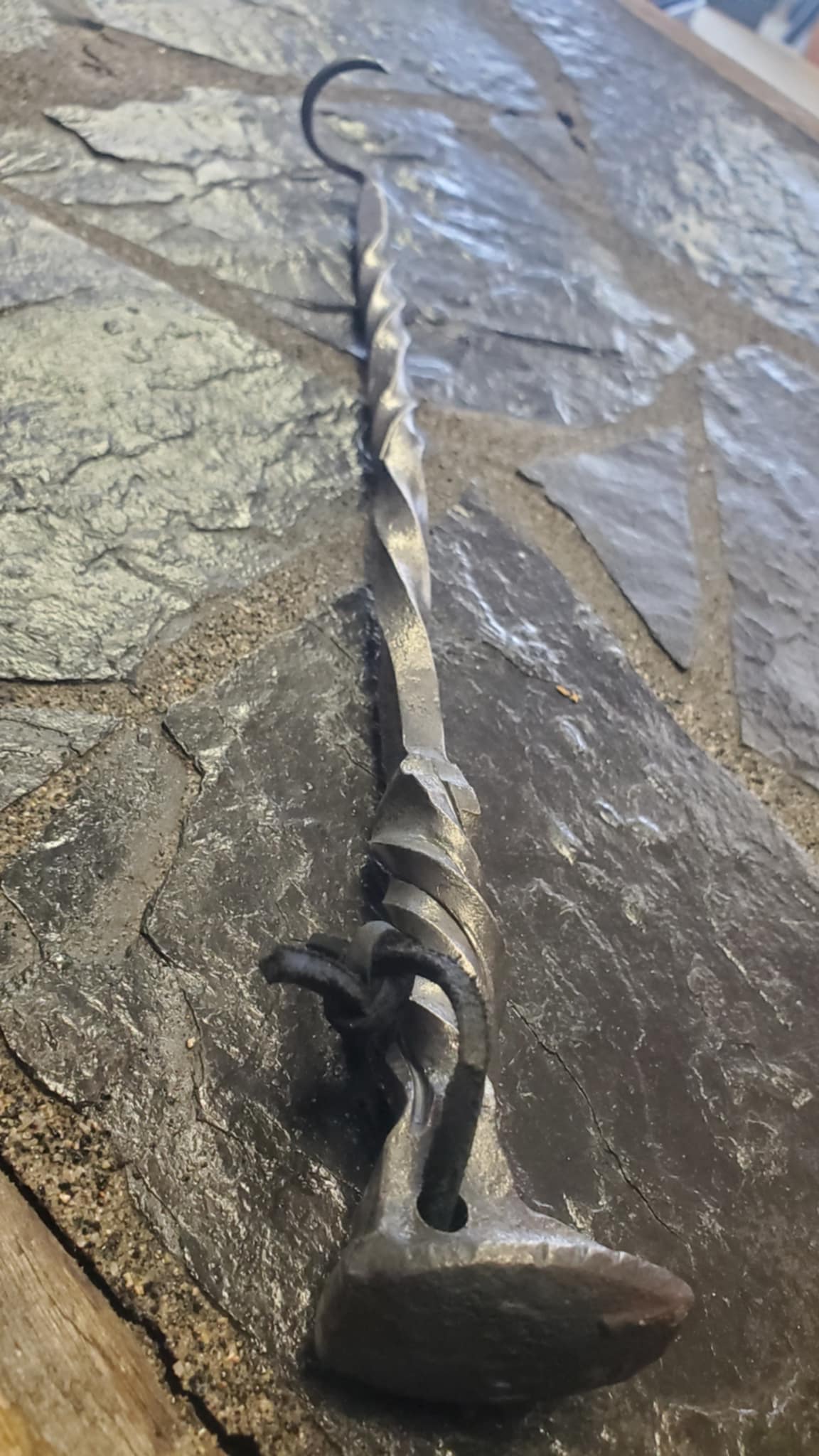 Locally Made Pig Tail Tool