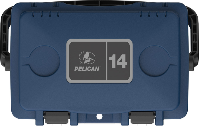 Pelican | 14QT Personal Cooler | Midnight Blue/White