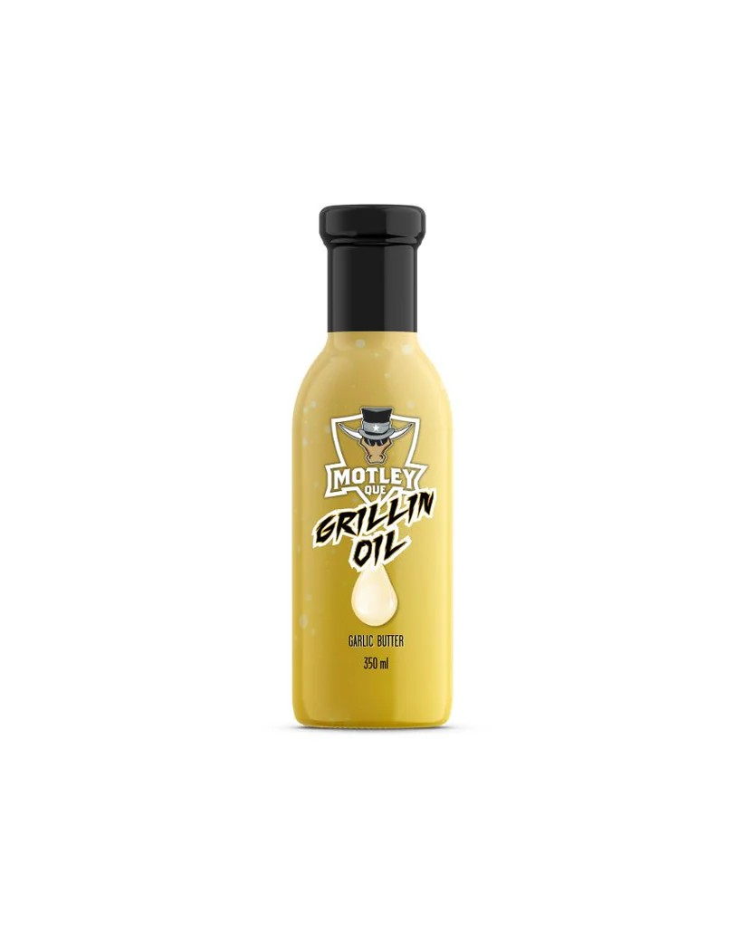 Motley Que | Garlic Butter Grilling Oil🍁